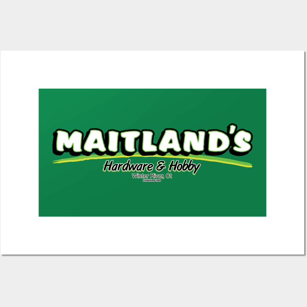 Maitland's Hardware & Hobby Wall Art by SaltyCult